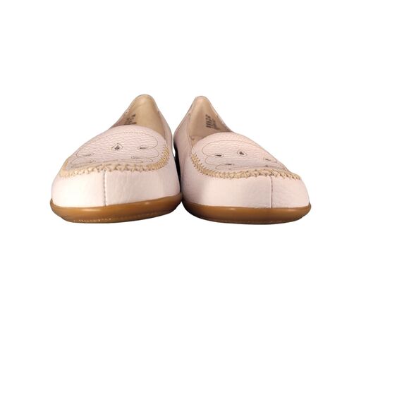 Bare Traps Patti White Driving Shoe, Loafer, Slip On Womens 7.5M Shoes Leather - Picture 7 of 10